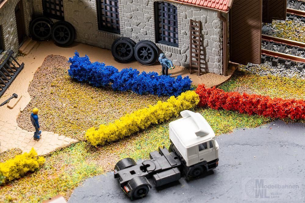 Faller 181354 - 3 Hecken, bunt gemischt H0 1:87