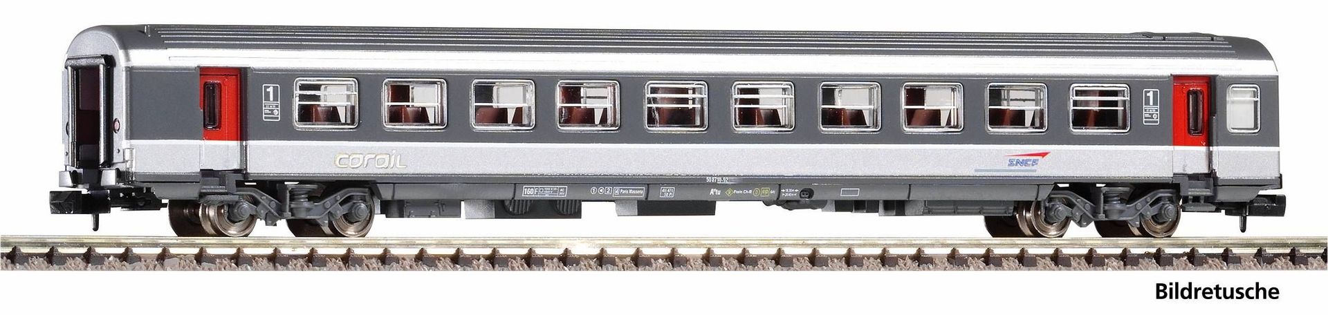 Piko 94086 - Personenwagen SNCF Ep.IV 1.Kl. Corail N 1:160