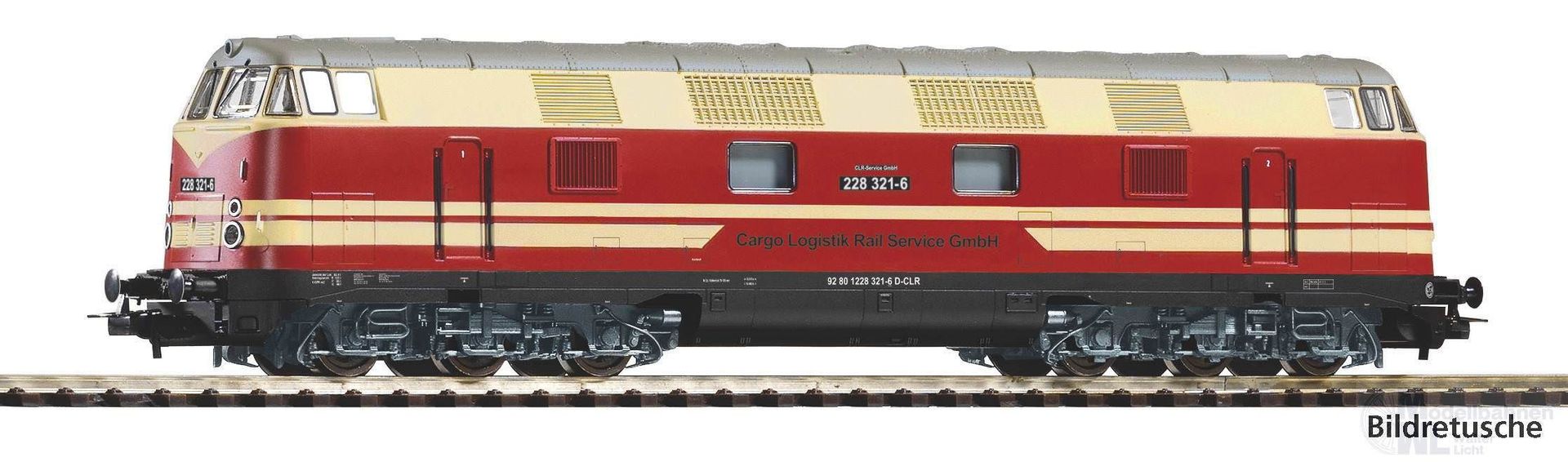 Piko 52717 - Diesellok BR 228 Cargo Logistic Rail Ep.VI H0/GL Piko 52717 - Diesellok BR 228 Cargo Logistic Rail Ep.VI H0/GL