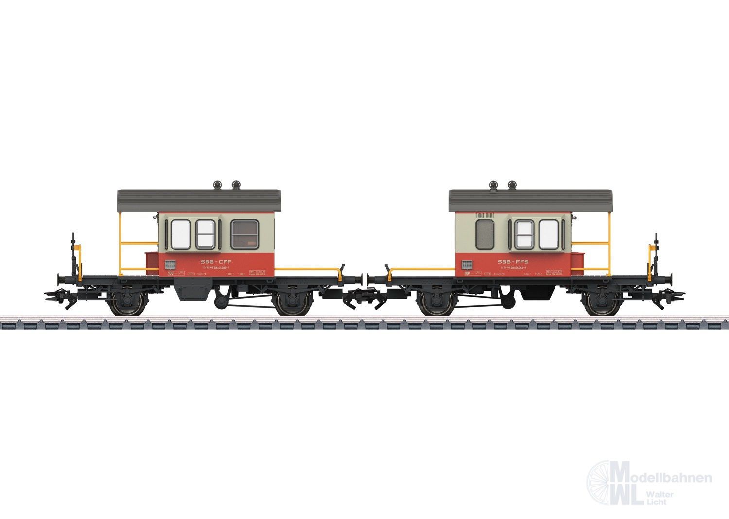 Märklin 46850 - Kuppelwagen-Set Sputnik SBB Ep.IV 2.tlg. Swiss Express H0/WS Märklin 46850 - Kuppelwagen-Set Sputnik SBB Ep.IV 2.tlg. Swiss Express H0/WS