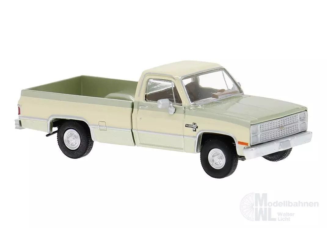 Brekina 19695 - Chevrolet C10 in hellgrün H0 1:87