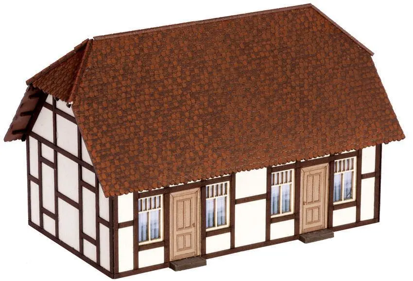 Noch 63712 - Weingut Hauser-Bühler Hauptgebäude mit Gesindehaus N 1:160