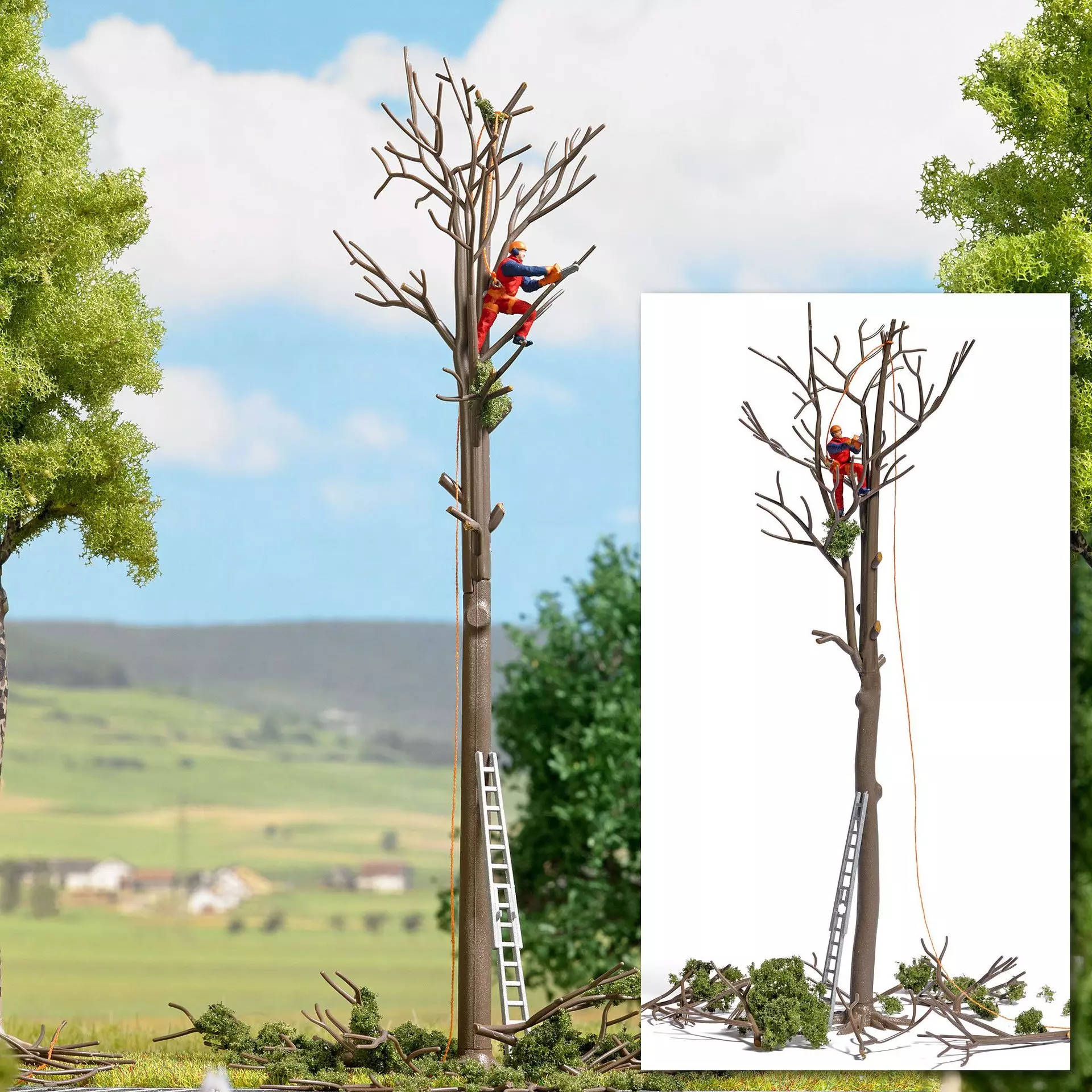 Busch 7971 - A-Set:Baumpflege H0 1:87