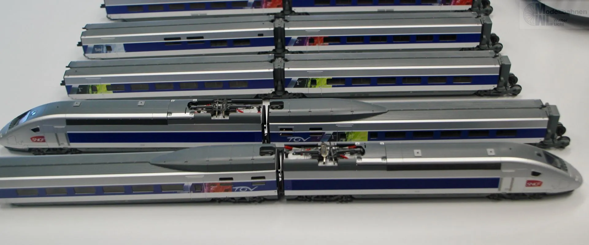 Märklin 37790 - MÄRKLIN - Triebzug TGV POS Ep.VI 4.tlg. H0/WS Sound mfx