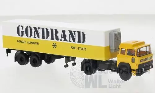 Brekina 83285 - Magirus 310 D16 Sattelzug Gondrand (I) H0 1:87