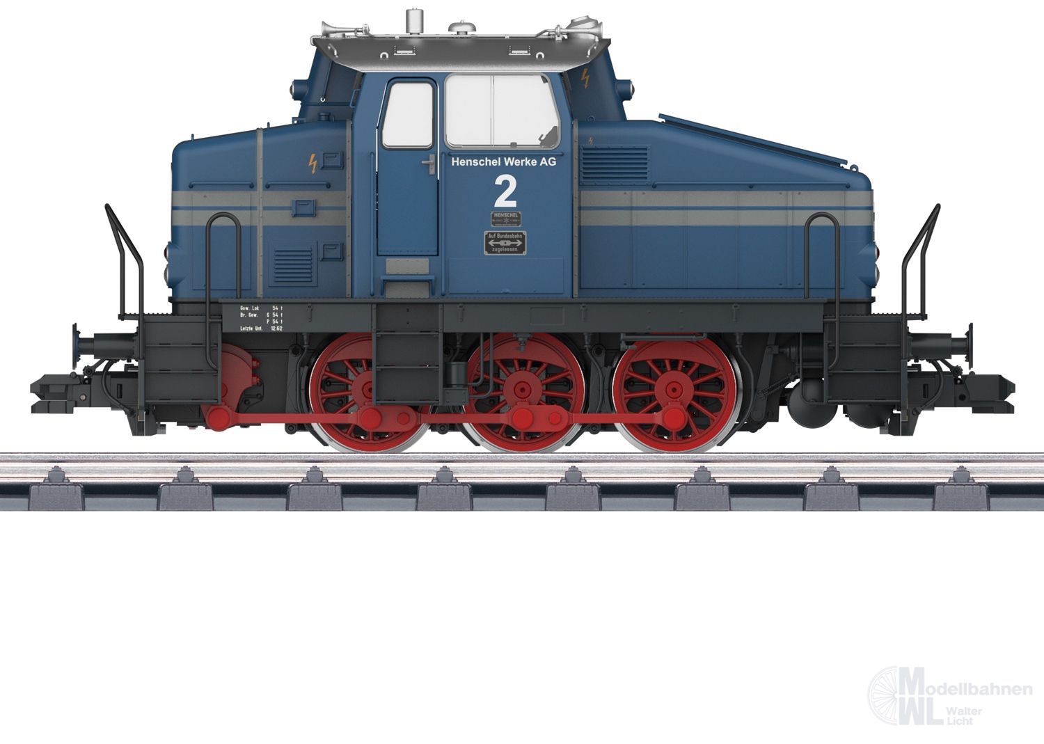 Märklin 55500 - Diesellok DH 500 Ca Henschel Ep.III Spur 1
