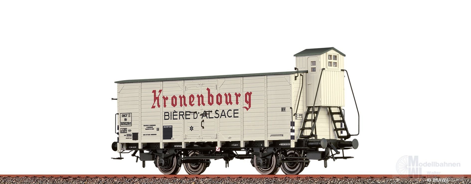 Brawa 50994 - Bierwagen SNCF Ep.III Hlf Kronenbourg 505028 H0/GL
