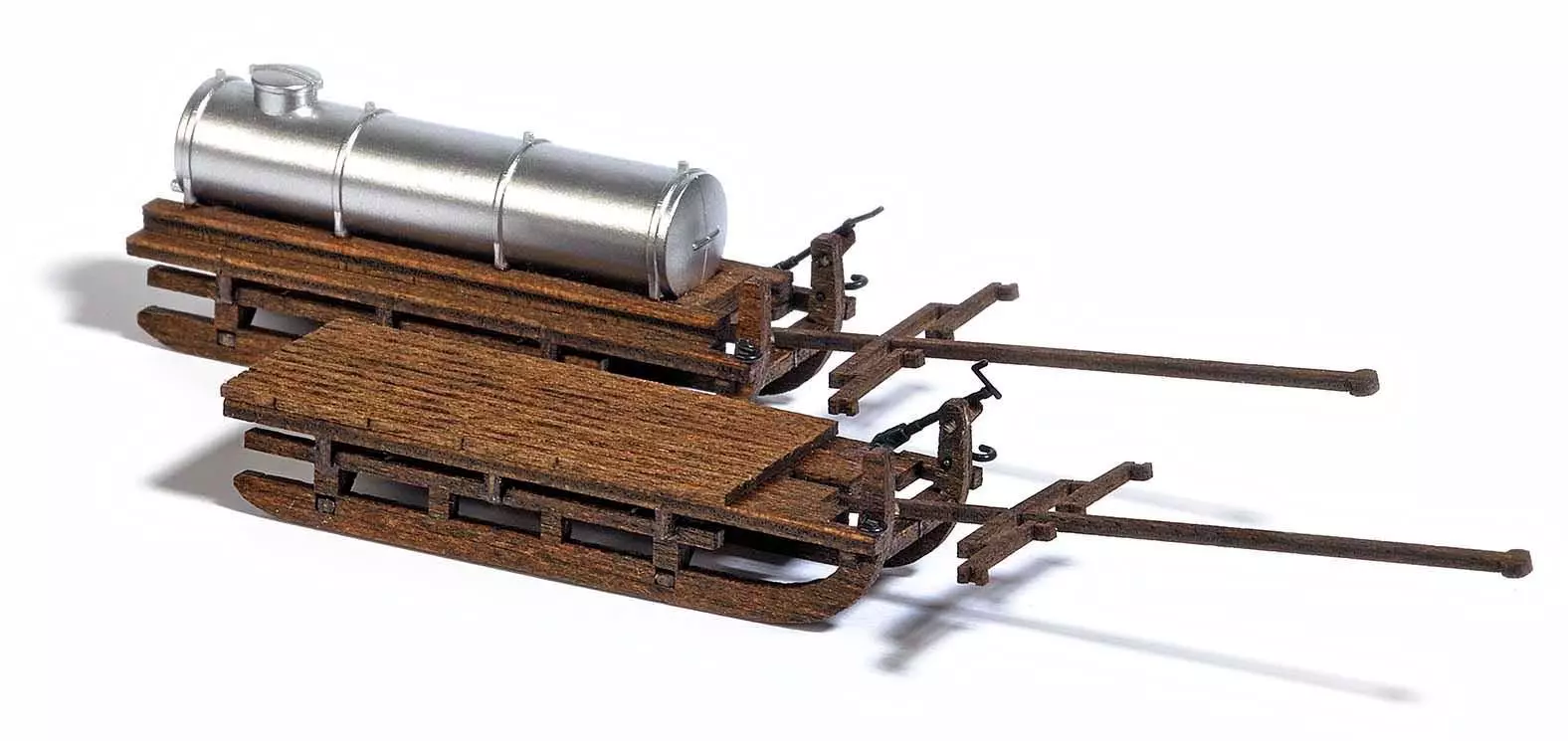 Busch 1631 - 2 Transportschlitten H0 1:87