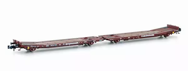 Hobbytrain 23783 - Flachwagen Einheit TWA 800A Ep.VI N 1:160