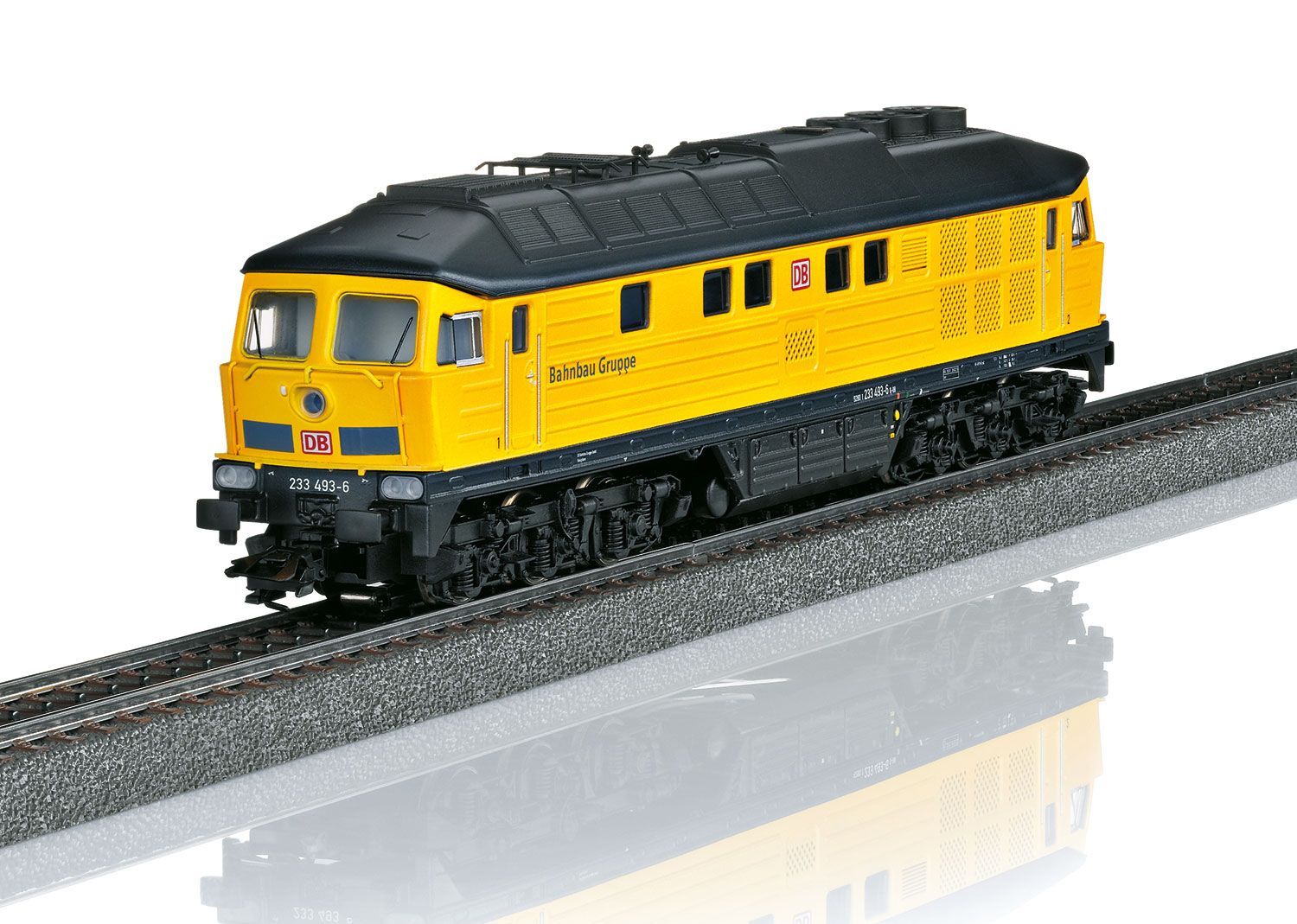 Märklin 36431 - MÄRKLIN - Diesellok BR 233 493-6 DB Bahnbau Ep.VI H0/WS Sound