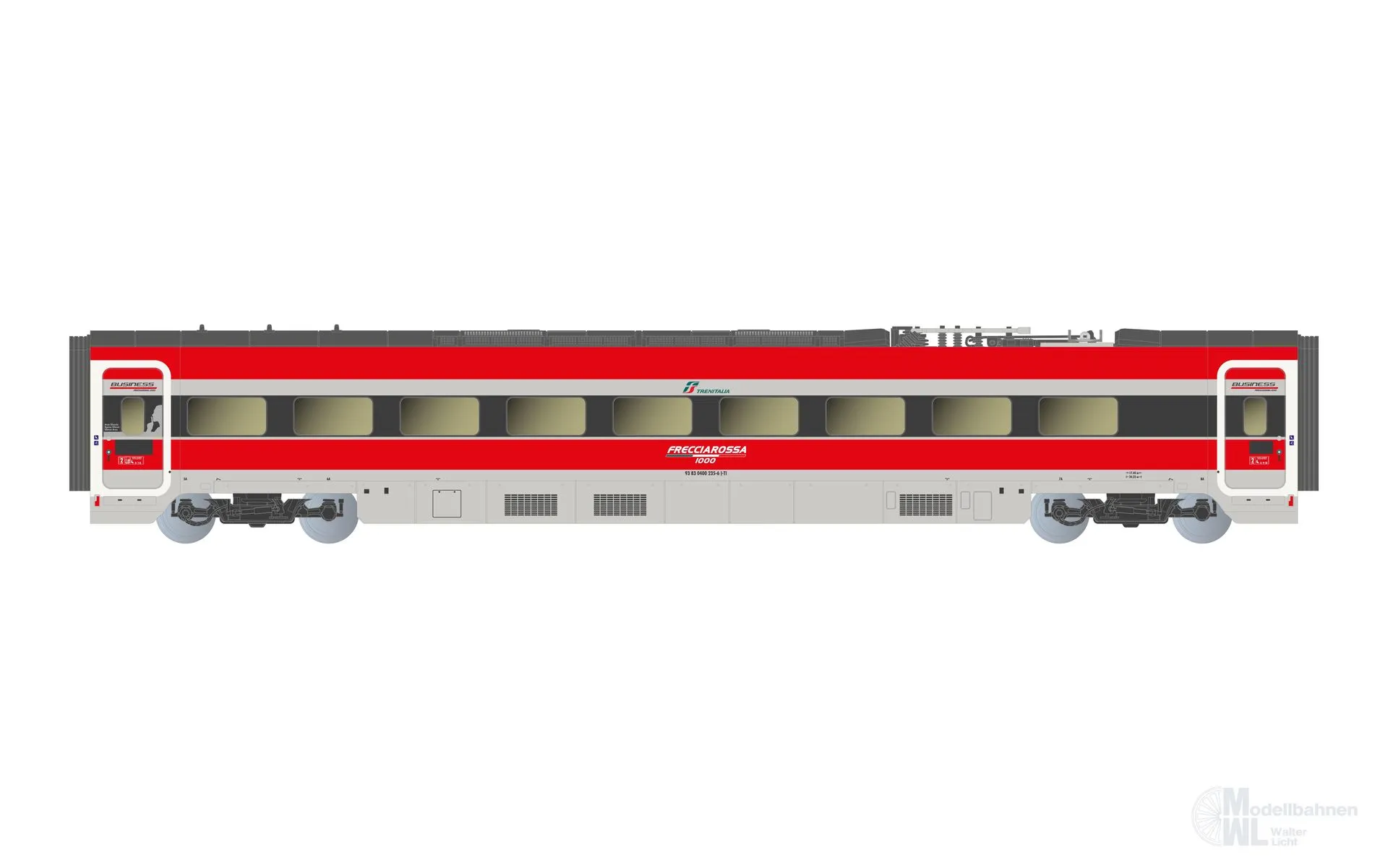 Arnold 2620 - Triebzug Frecciarossa 1000 FS Ep.VI 4.tlg. Grundeinheit Ducati N 1:160