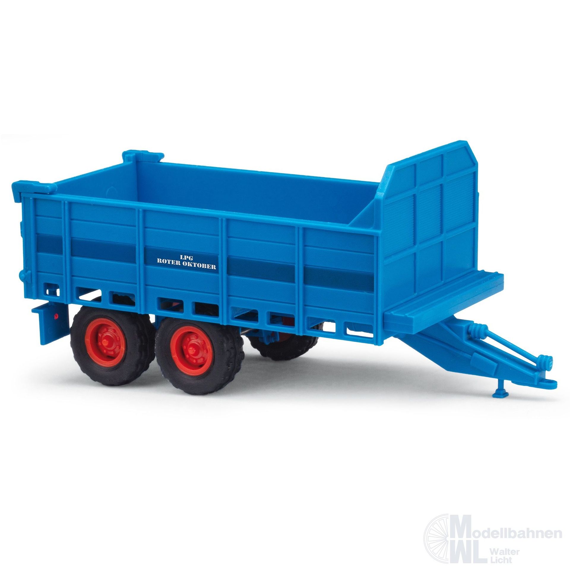 Busch 53806 - Fortschritt T 088 Anhänger LPG Roter Oktober H0 1:87 Busch 53806 - Fortschritt T 088 Anhänger LPG Roter Oktober H0 1:87