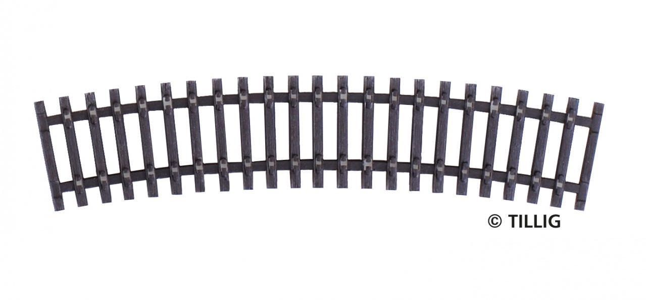 Tillig 83003 - Schwellenband gebogen R285 TT 1:120 Tillig 83003 - Schwellenband gebogen R285 TT 1:120