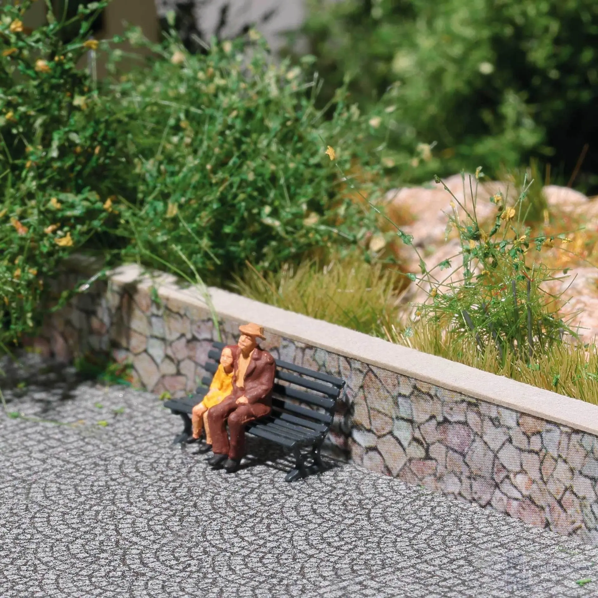 Busch 1126 - Steinmauer H0 1:87