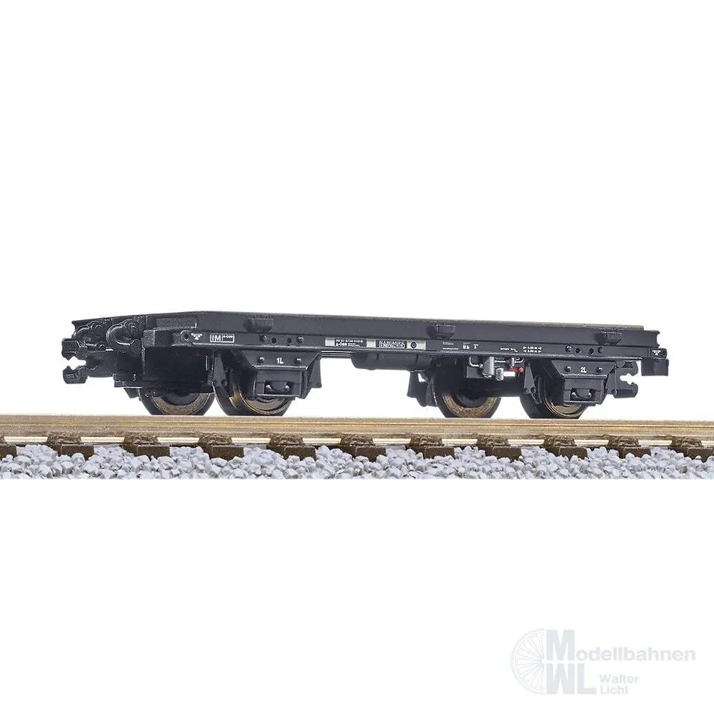 Liliput 235182 - Bahndienst-Flachwagen schwarz Ep.V/VI H0/GL