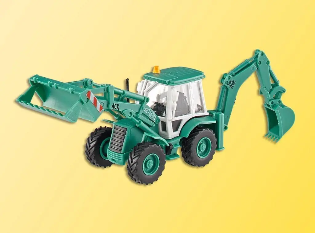 Kibri 15217 - Baggerlader JCB 4CX 4x4x4 SchwarzBau H0 1:87