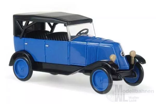 Rietze 83056 - Renault NN Cabrio schwarz/blau H0 1:87