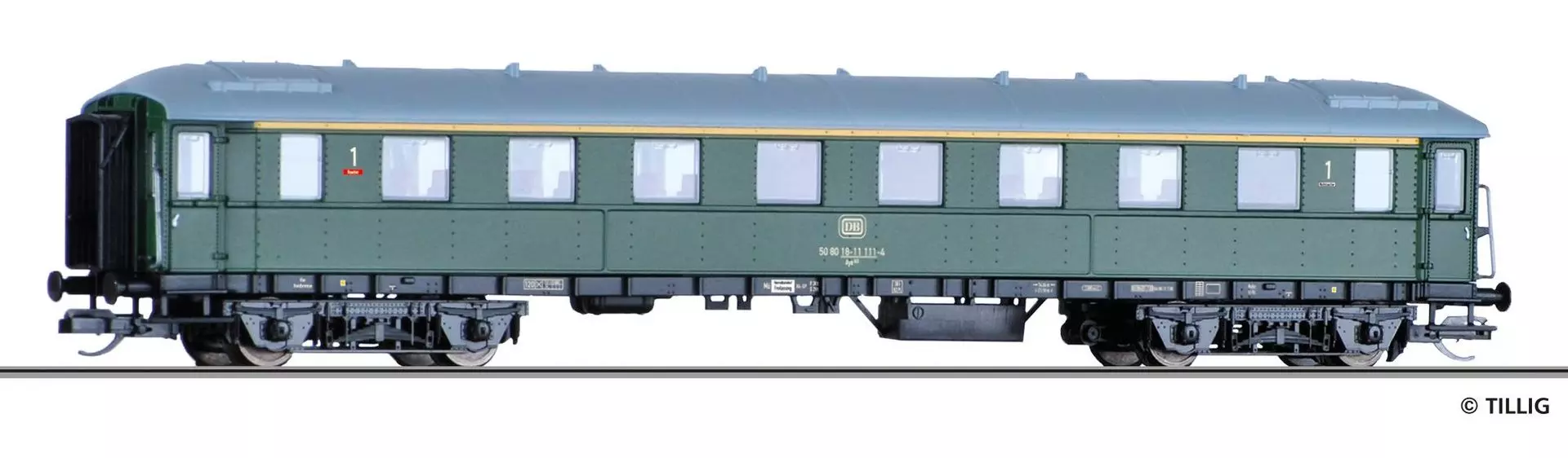 Tillig 13367 - Personenwagen DB Ep.IV 1.Kl. Aye 603 TT 1:120