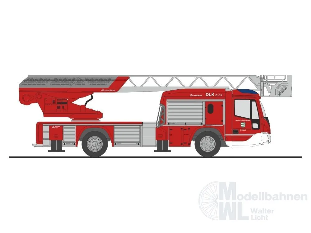 Rietze 71108 - Magirus DLK 32 n.B. FW Ehrwald (AT) H0 1:87