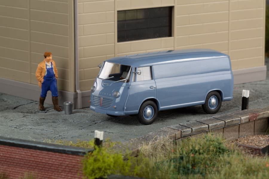 mini car 66006 - Goliath Express 1100 Kastenwagen blau H0 1:87