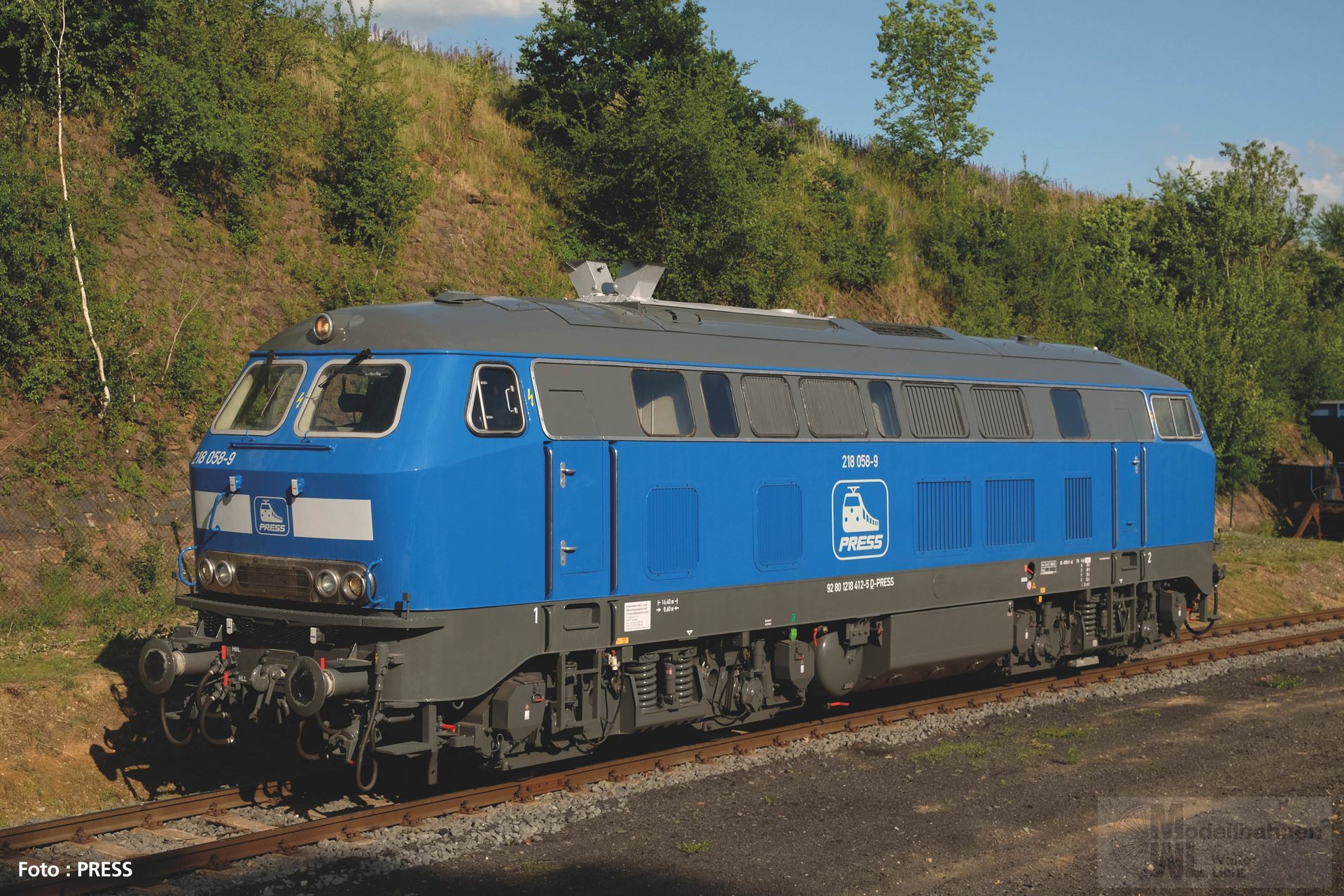 Piko 37514 - Diesellok BR 218 Press Ep.V Spur G 1:22,5 Piko 37514 - Diesellok BR 218 Press Ep.V Spur G 1:22,5