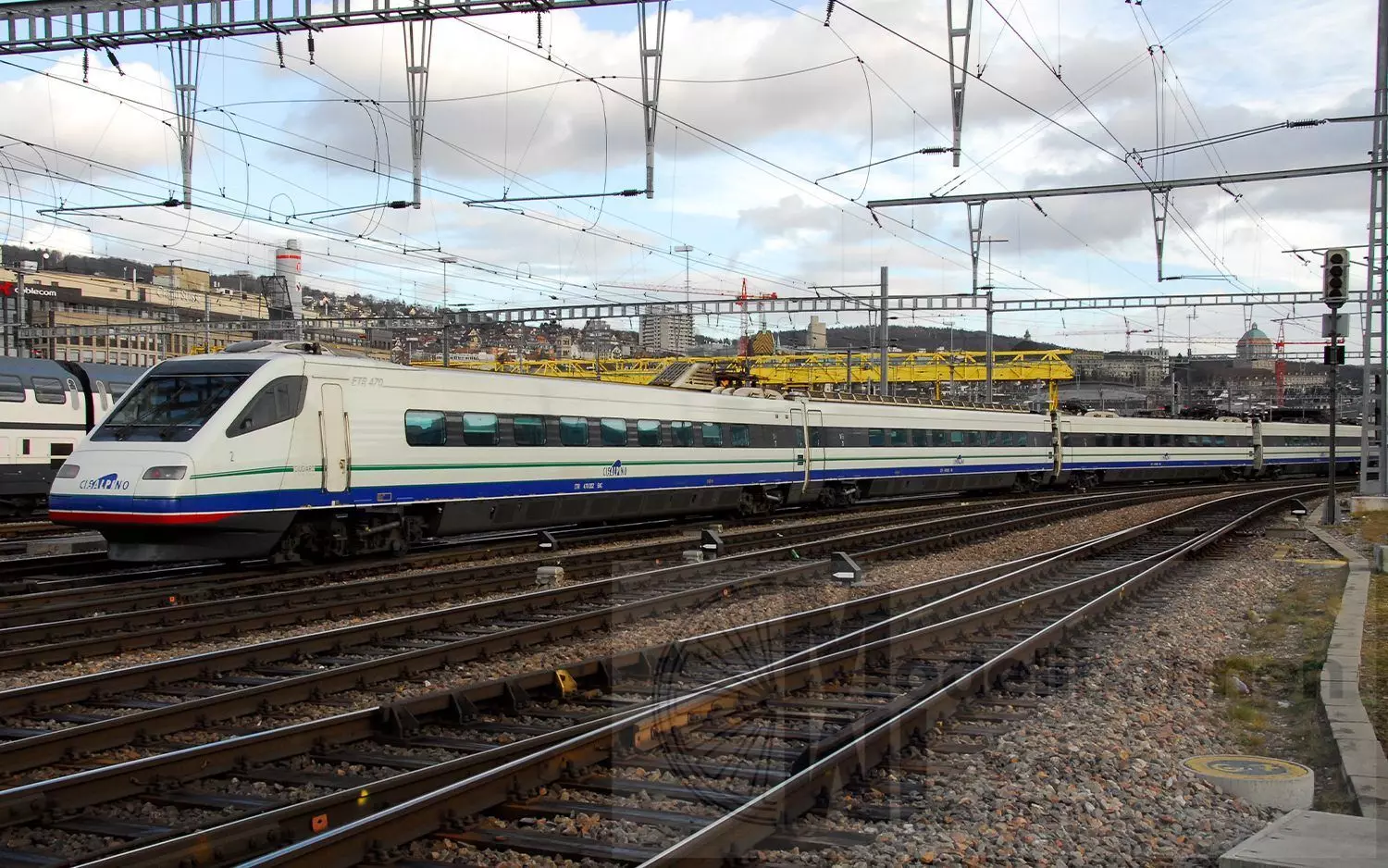 Rivarossi 2963S - Triebzug ETR 470 Cisalpino Ep.V 4.tlg. H0/GL Sound