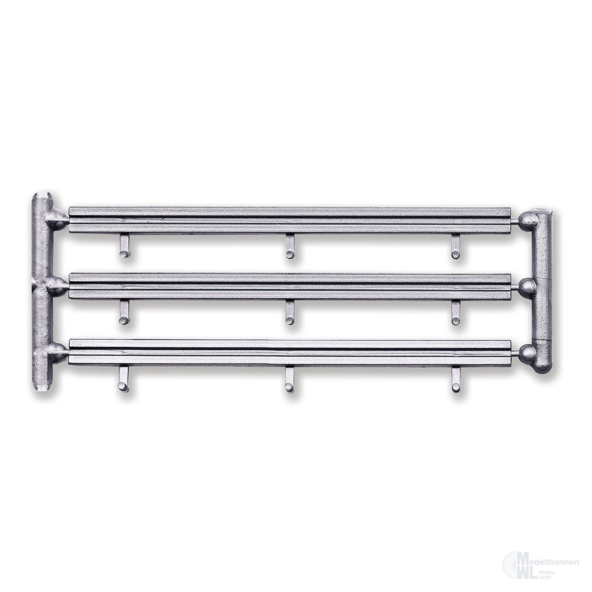 Busch 7745 - M-Set: Leitplanken 12 Stück H0 1:87