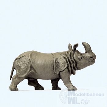 Preiser 29501 - Indisches Panzernashorn H0 1:87 Preiser 29501 - Indisches Panzernashorn H0 1:87