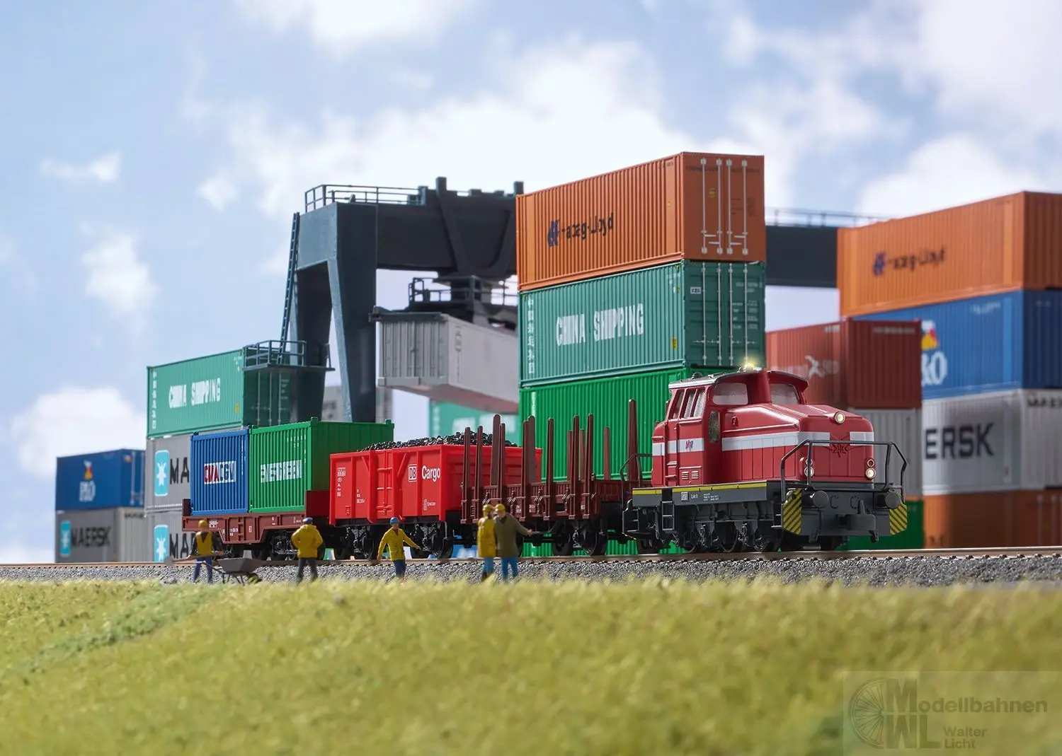 Märklin 29065 - Digital-Startpackung Rangierverkehr DHG 500 H0/WS