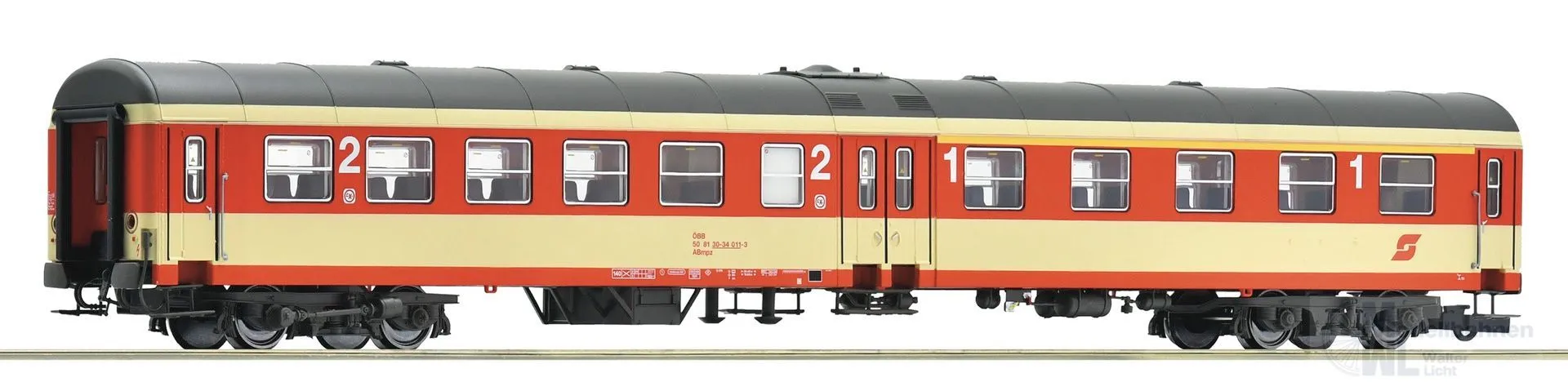 Roco 6200108 - Mitteleinstiegswagen ÖBB Ep.IV/V 1/2.Kl. H0/GL