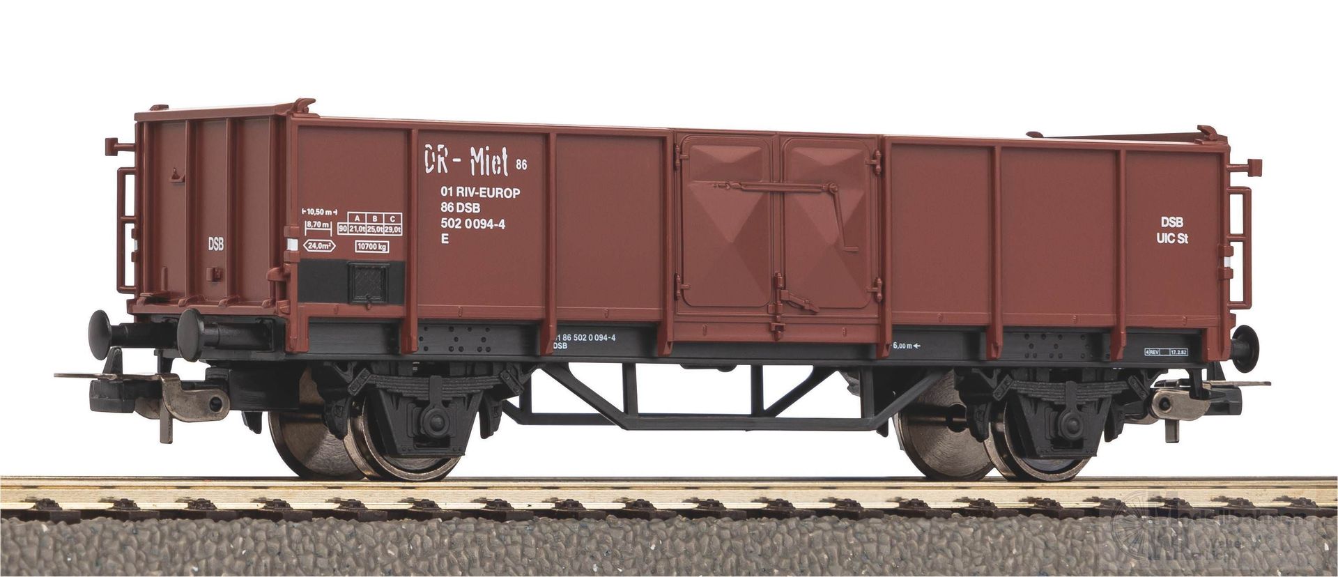 Piko 24537 - Güterwagen offen DSB Ep.IV H0/GL Piko 24537 - Güterwagen offen DSB Ep.IV H0/GL