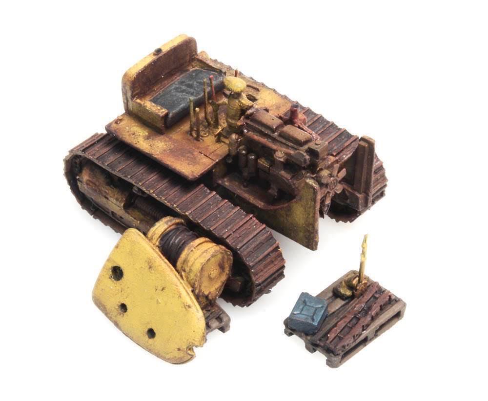 ARTITEC b.v. 487.601.01 - Planierraupe D7 verrostet (RIP-Serie) H0 1:87