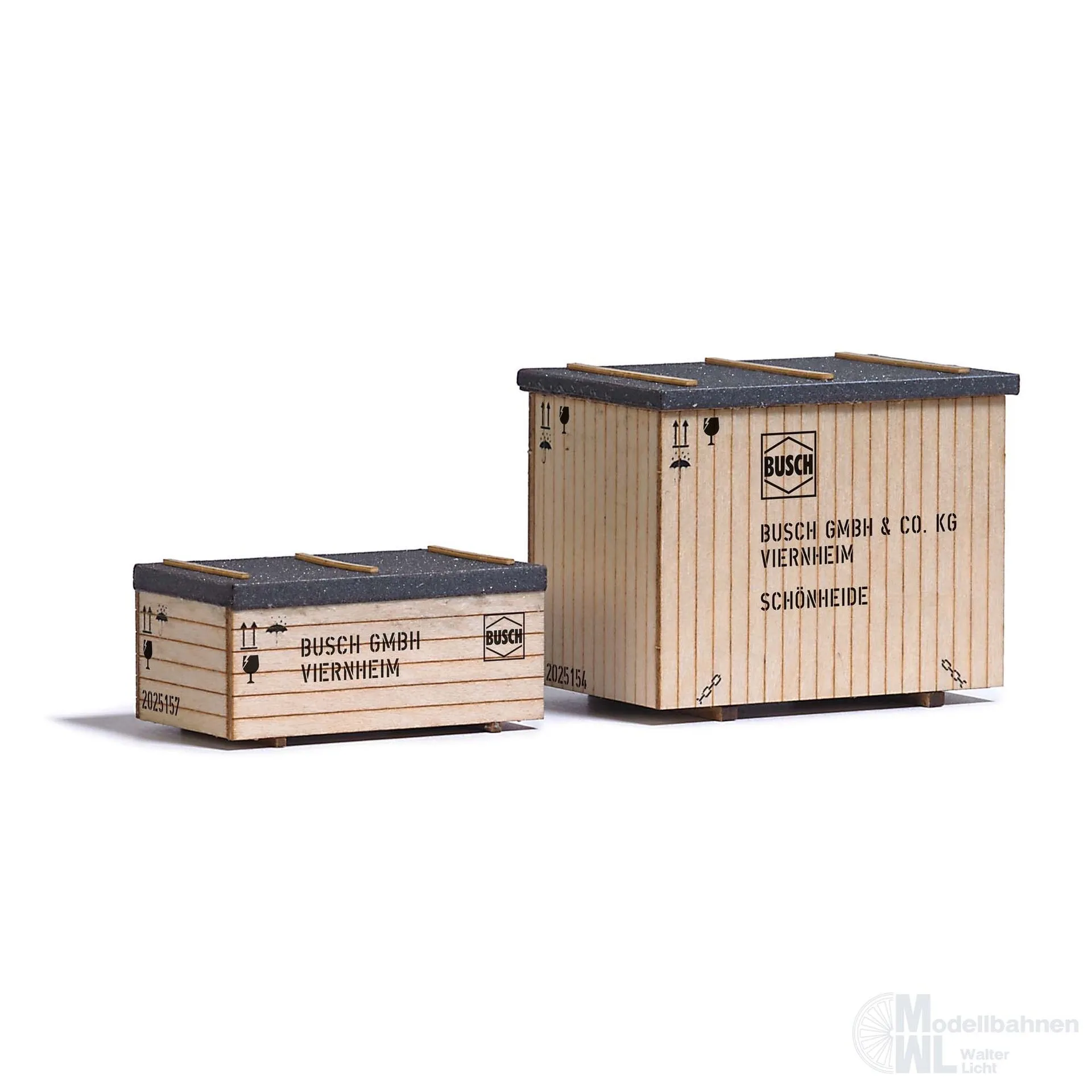 Busch 1883 - Maschinenkisten Busch H0 1:87