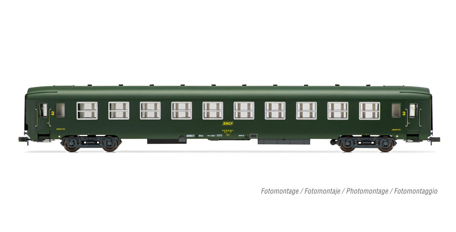 Arnold 4386 - Liegewagen SNCF Ep.IV N 1:160