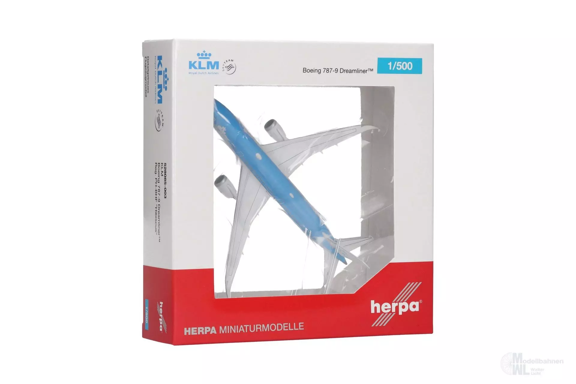Herpa 528085-003 - Boeing 787-9 PH-BHF Hibiscus 1:500