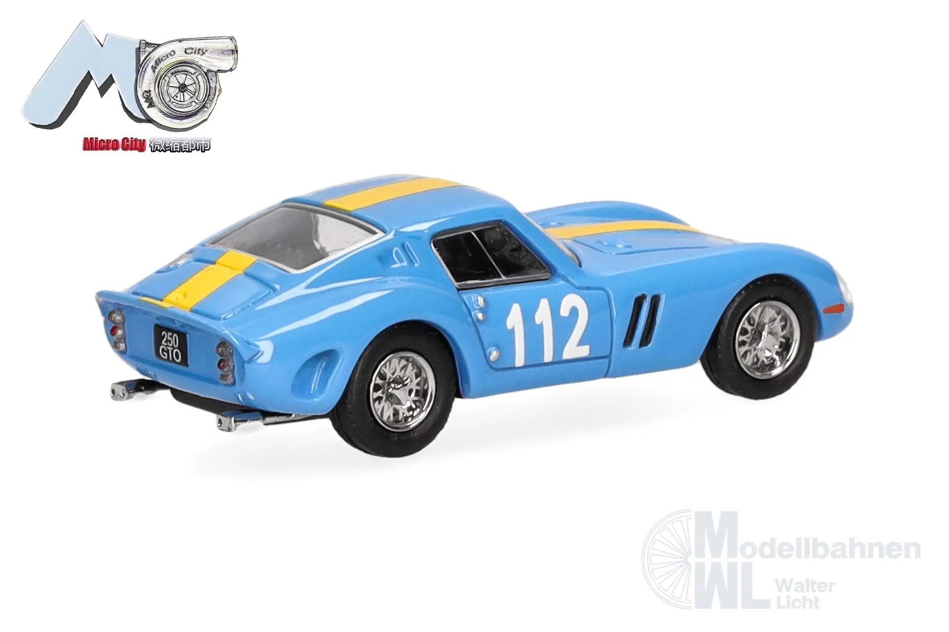 Herpa 87MC000058 - Ferrari 250 GTO 112 blau H0 1:87