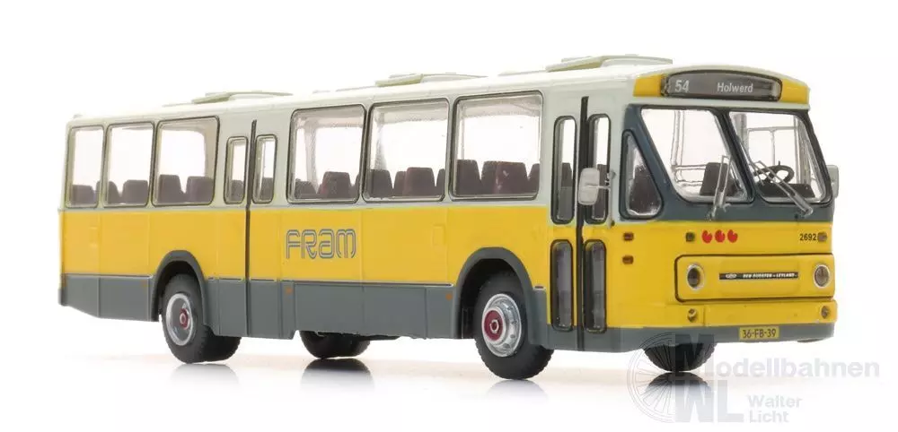 ARTITEC b.v. 487.070.49 - Regionalbus FRAM 2692 Museum Leyland Ausstieg Mitte H0 1:87