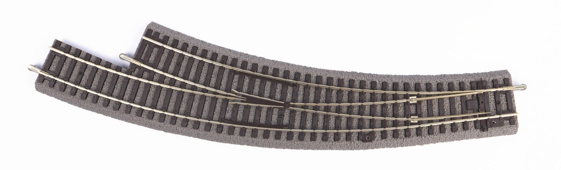 Piko 55428 - A-Gleis mit Bettung. Weiche-Bogen BWR-R3 H0/GL