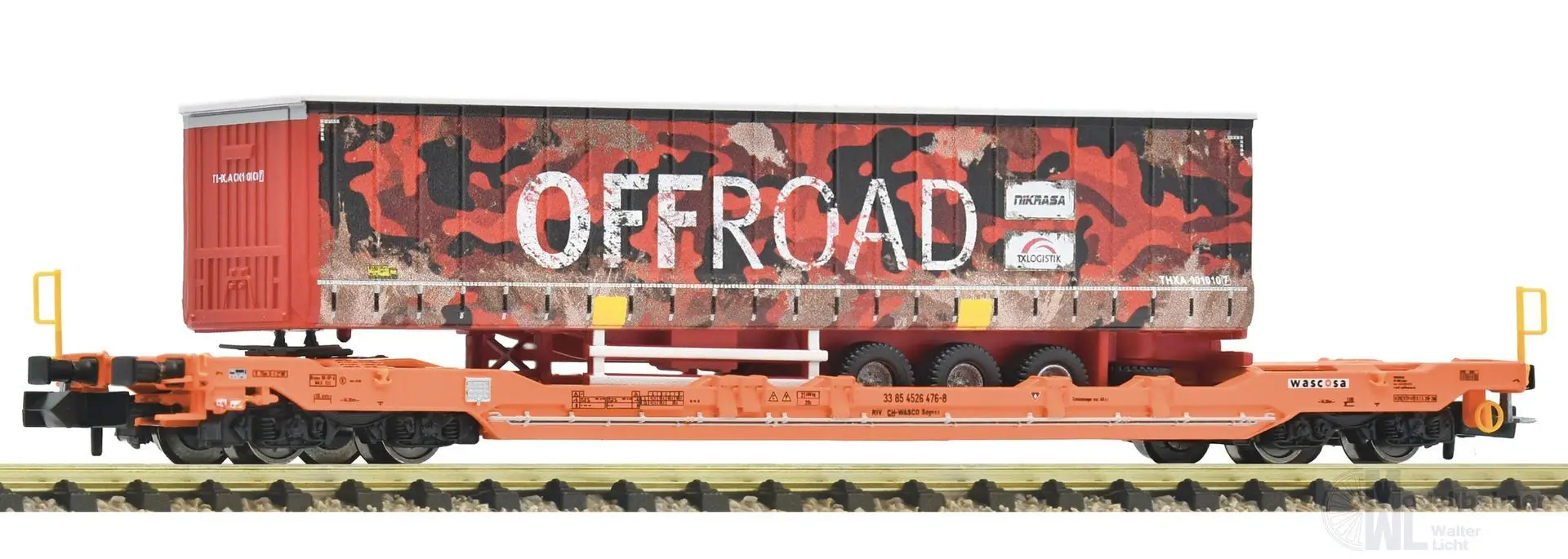 Fleischmann 6660084 - Taschenwagen WASCOSA Ep.VI N 1:160