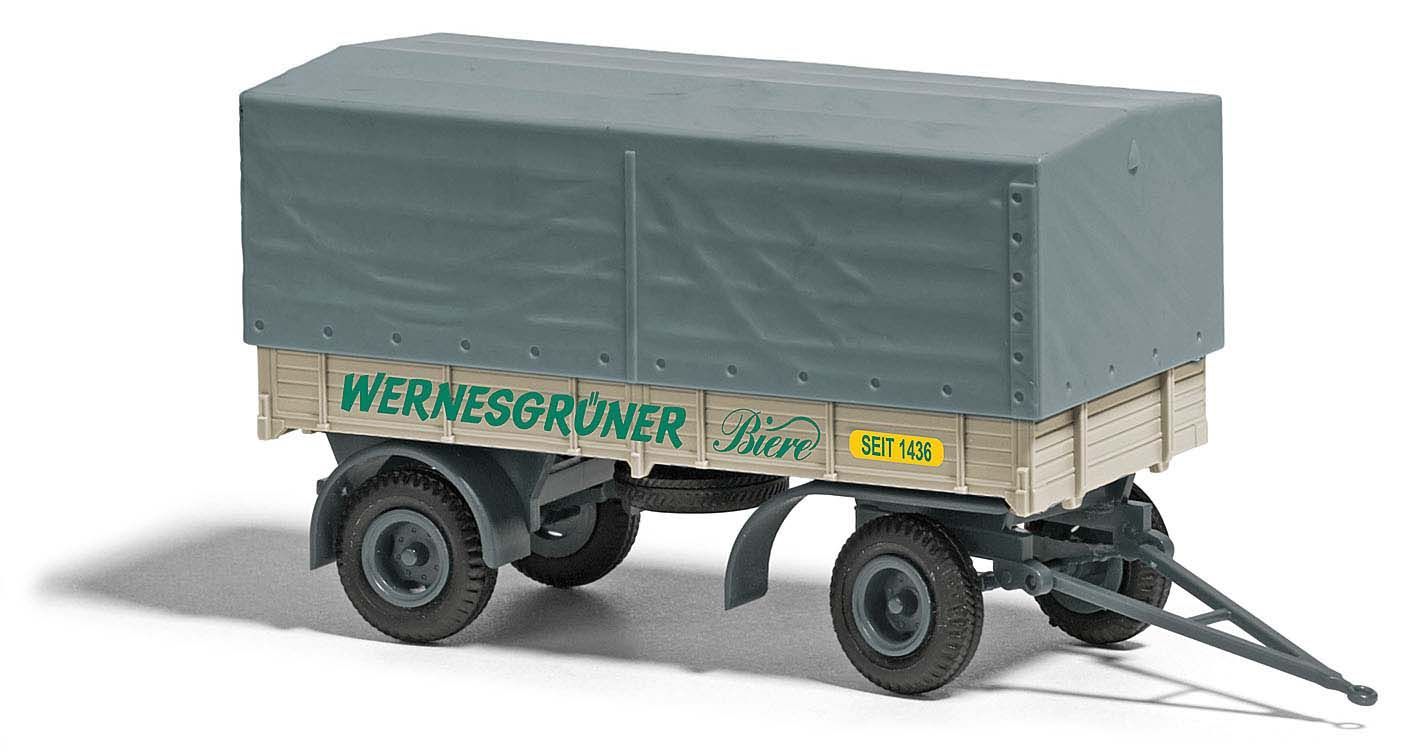Busch 53355 - Anhänger IFA HL 80 Wernesgr. H0 1:87 Busch 53355 - Anhänger IFA HL 80 Wernesgr. H0 1:87