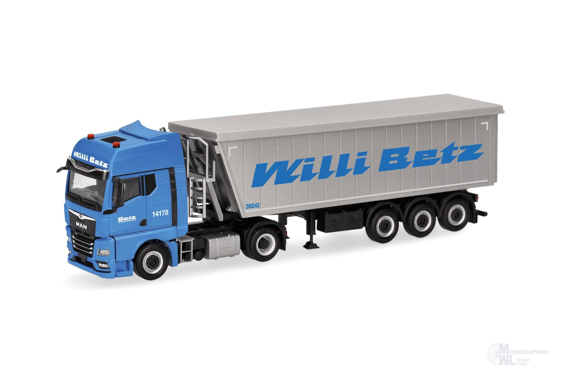 Herpa 319775 - MAN TGX GM Stöffelliner Sattelzug Willi Betz H0 1:87 Herpa 319775 - MAN TGX GM Stöffelliner Sattelzug Willi Betz H0 1:87