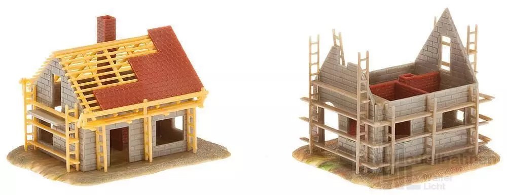 Faller 232223 - Zwei Häuschen im Bau N 1:160