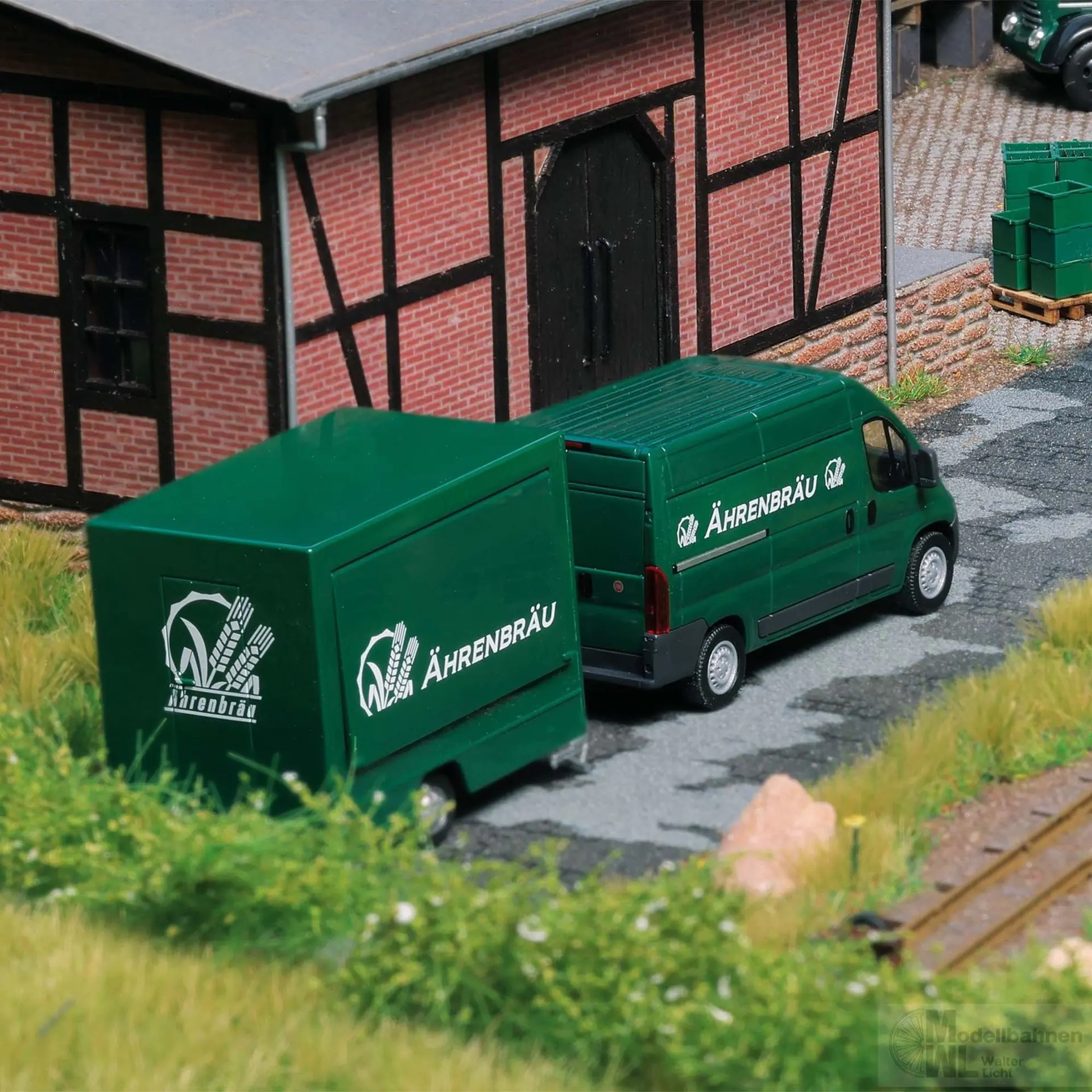 Busch 44945 - Ausschankwagen Ährenbäu H0 1:87