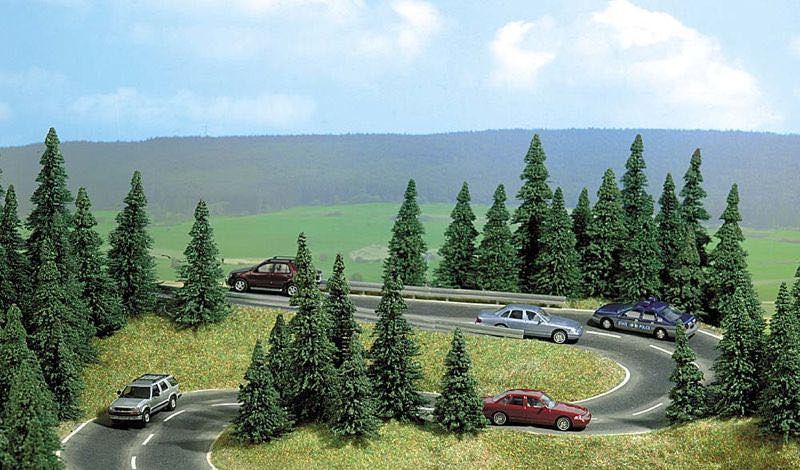 Busch 9711 - Straßenkurven H0 1:87
