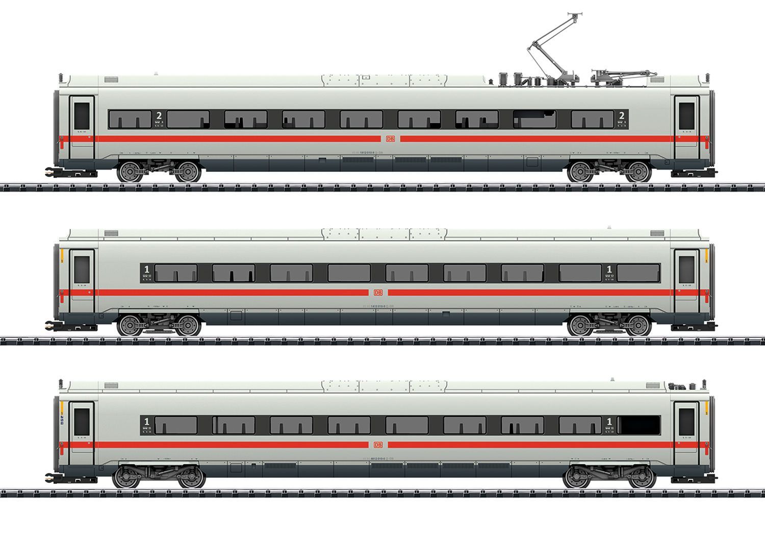 43724_set_rgb72 Trix 23971 - Ergänzungs-Set zum ICE 4 DB Ep.VI 3.tlg. H0/GL