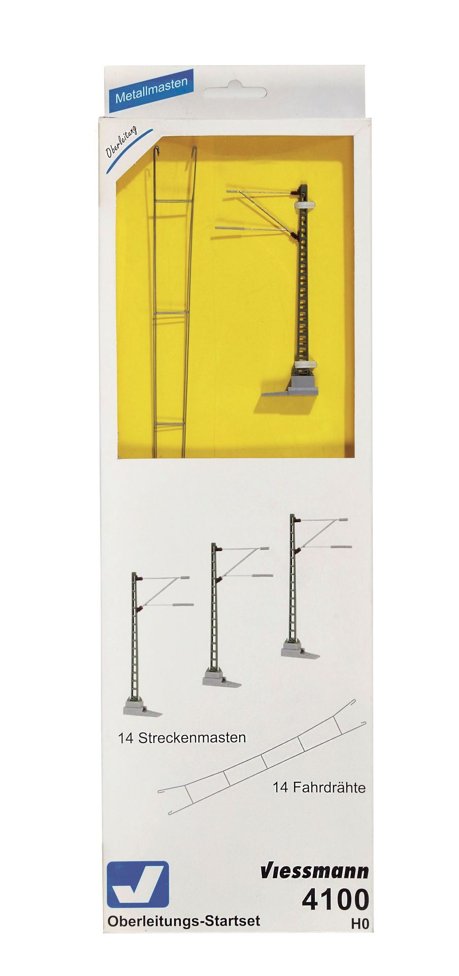 Viessmann 4100 - Startset Oberleitung H0 1:87