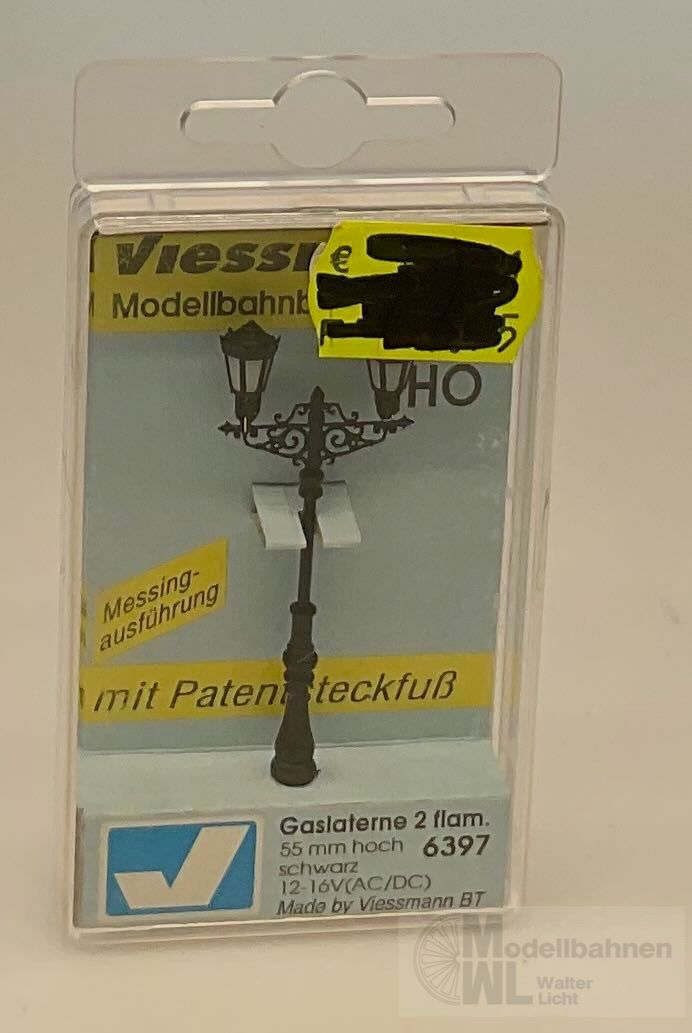 IMG_0526 Viessmann vi6397 - Viessmann - Gaslaterne 2-flammig H0 1:87