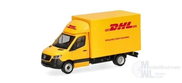Herpa 099783 - Mercedes-Benz Sprinter 18 mit Kofferaufbau DHL H0 1:87