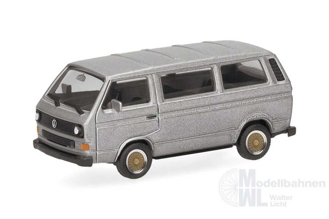 Herpa 430876-003 - VW T3 Bus, silber H0 1:87