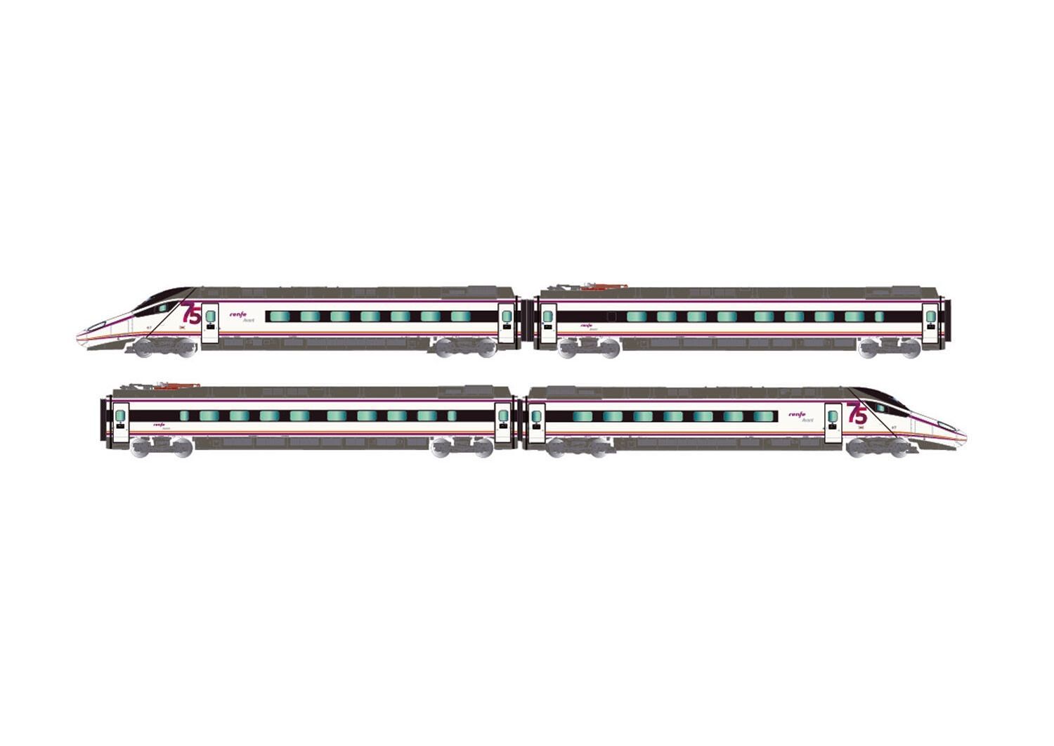 Arnold 2578S - Triebzug S-114 RENFE Ep.VI 4.tlg. N 1:160 Sound